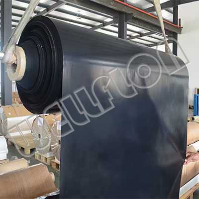 Black Anti-static PTFE coated fiberglass fabric