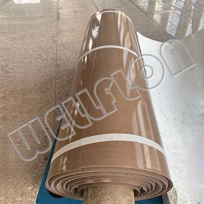 Light brown PTFE coated fabric